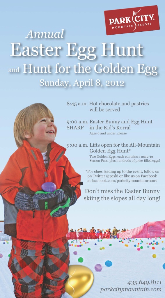 Park City Mountain Resort Easter Egg Hunt 2012