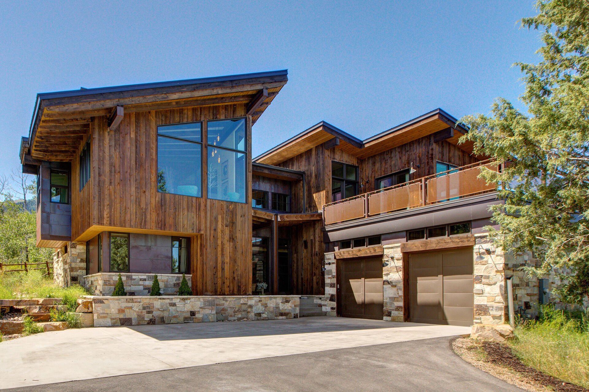 Front Picture of One of Our Four Bedroom Park City Vacation Home Rentals.
