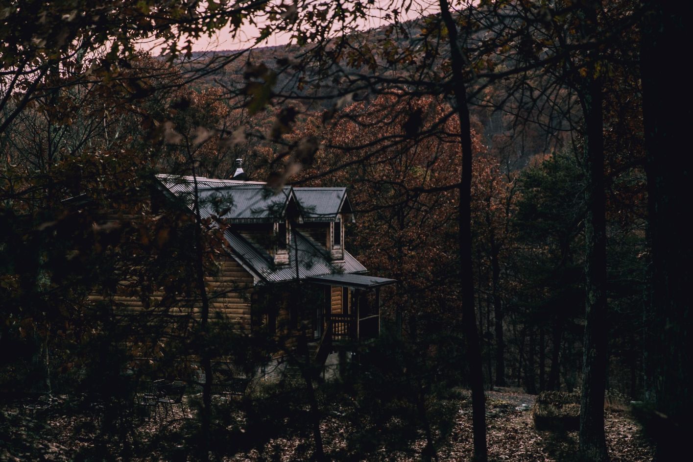 Exterior View of One of Our Park City Short Term Rentals Among the Trees.