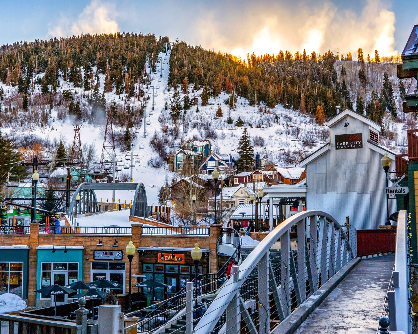 Snowy Winter in Park City