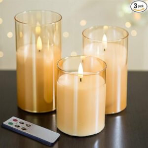 Flameless Pillar Candles